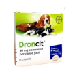 Droncit 2 compresse 50 mg per cani e gatti