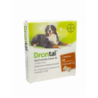 Drontal plus flavour xl 2 compresse bayer antiparassitario uso orale per cani con peso superiore a 35 kg