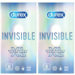 Durex® invisible xl extra sottile large set da 2 2x6 pz preserva