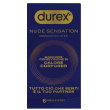 Durex nude sensation preservativi in nitrile ultra sottili extra lubrificati regular 6 pezzi (scad.12/2027)