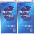 Durex® settebello jeans regular set da 2 2x12 pz preservativi