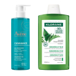 Eau thermale avene cleanance gel detergente purificante + klorane sham