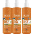 Eau thermale avene spray bambino protezione molto alta spf 50+ 3x400 m