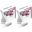 Ecocel® plus idrolacca ungueale set da 2 2x3,3 ml smalto per unghie a