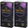 Elite skyn® preservativi ultrasottile & ultramorbido set da 2 2x6 pz p
