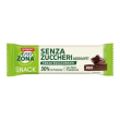 Enerzona snack noir 33 gr barretta al cioccolato fondente senza zuccheri aggiunti