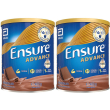 Ensure advance formula nutrivigor in polvere cioccolato set da 2 2x400
