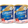 Ensure advance formula nutrivigor in polvere fragola set da 2 2x400 g