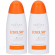 Eosol latte solare spf50+ 2x125 ml