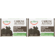 Equilibra® carbone attivo sapone detox set da 2 2x100 g