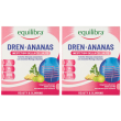 Equilibra® dren ananas inestetismi della cellulite set da 2 2x56 g set