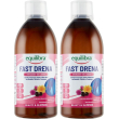 Equilibra® fast drena set da 2 2x500 ml soluzione orale