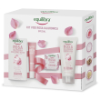 Equilibra kit viso rosa ialuronica special 1 contorno occhi liftante 15 ml + 1 sapone 100% vegetale 50 g + 1 crema viso idratante 75 ml