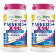 Equilibra magnesio+ donna zero polvere 2x200 g