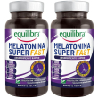 Equilibra melatonina super fast 180 compresse 2x57,6 g