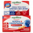 Equilibra memoria e concentrazione integratore per tono e energia 30 compresse