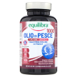 Equilibra olio di pesce 1000 integratore per la funzione cardiaca cerebrale e visiva 60 capsule