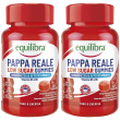 Equilibra pappa reale low sugar gummies gusto lampone 2x90 g