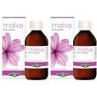 Erba vita malva mucillagine set da 2 2x200 ml soluzione bevibile