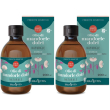 Erba vita olio di mandorle dolci per la pelle 2x200 ml soluzione
