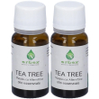 Erbex® tea tree malaleuca alternifolia olio essenziale 2x10 ml soluzio