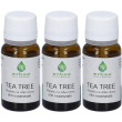 Erbex® tea tree malaleuca alternifolia olio essenziale 3x10 ml soluzio
