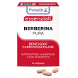 Essenziali berberina pura integratore per il benessere cardiovascolare e per il controllo del colesterolo 45 compresse