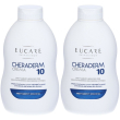 Eucare cheraderm crema 10 set da 2 2x450 ml