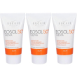 Eucare eosol crema sfp50+ 3x50 ml solare