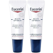 Eucerin acute lip balm 10 ml set da 2 2x10 protezione per le labbra
