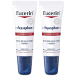 Eucerin aquaphor sos riparatore labbra 10 ml stick labbra set da 2 2x1