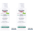 Eucerin dermocapillaire shampoo-gel anti-forfora 250 ml set da 2 2x250