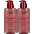 Eucerin gel & olio doccia delicato 400ml 2x400 ml