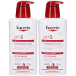 Eucerin ph5 detergente fluido 400 ml set da 2 2x400 gel doccia