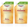 Eucerin ph5 olio detergente doccia 400ml refill 400 ml set da 2 2x400