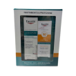 Eucerin sun dermopure cofanetto trattamento anti-imperfezioni con dermopure siero tripla azione 40ml + sun oil control spf 50+ 50ml