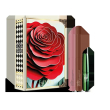Euphidra cofanetto di natale la rosa nel deserto - matitone occhi waterproof wp23 1,4 g + matitone occhi waterproof wp25 1,4 g + close up mascara 5 ml