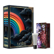 Euphidra cofanetto nero arcobaleno palette occhi + gloss - cofanetto make-up occhi e labbra