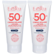 Euphidra kaleido crema viso ultra protettiva spf50+ 50 ml set da 2 2x5
