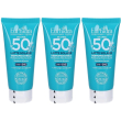 Euphidra kaleido latte solare bambini spf50+ 3x50 ml