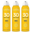 Euphidra spray solare invisibile spf30 3x200 ml