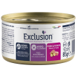 Exclusion monoprotein veterinary diet formula pork and potato cibo umido per gatti 85g 543a