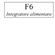 F6 estratto idroalcolico 50ml