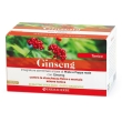 farmaderbe ginseng - integratore alimentare tonificante e ricostituente, 20 stick da 10 ml