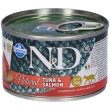 Farmina n&d cat natural tuna&salmon 5x140 g