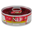 Farmina n&d cat quinoa neutered pork cibo umido per gatti adulti 80g russo mangimi