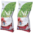 Farmina® n&d prime chicken & pomegranate puppy medium maxi set da 2