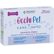 Federfarma. co profar occhi pet salviette detergenti lenitive e umettanti per zona perioculare 14 pezzi sterili e monouso