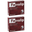 Ferrolip 20 bustine orosolubili gusto limone set da 2 2x20 pz bustina