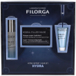 Filorga cofanetto di natale 2024 hydra hyal - hydra hyal siero 30 ml + hydra hyal crema 15 ml + hydra filler mask 1 maschera